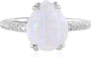 Cavill Silberring Sri Lankischer Regenbogen-Mondstein Silberring, 2,517ct (1-tlg)