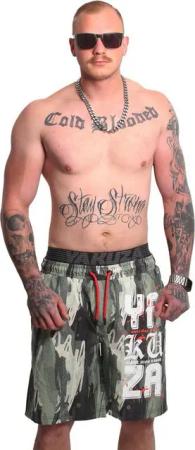 YAKUZA Boardshorts URBNSTL mit Doppelbund