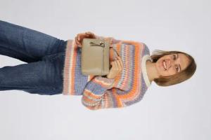 Botego Handtasche Leder Damen, Taschen Damen echt Leder, Schultertasche Damen