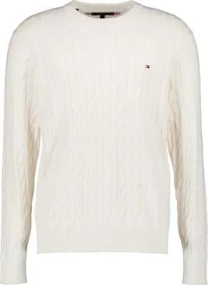 Tommy Hilfiger Herren Pullover weiß unifarben