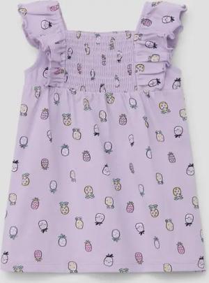 s.Oliver Jerseykleid Kleid aus Baumwollstretch Raffung