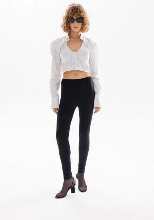 Rivus Leggings Damen Leggings - Perfektem Sitz Leggins für Damen, High Waist Design L