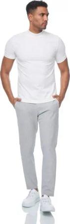Denim House Chinohose Herren Stoffhose Chino Hose in Slim Fit mit Stretch Grau W38/L32