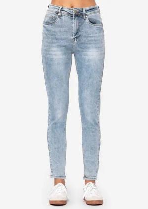 SASSYCLASSY 5-Pocket-Jeans Skinny Push Up Jeans Damen