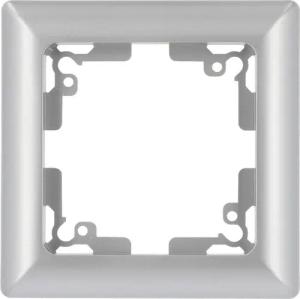 Unitec AbdeckrahmenGenua silber