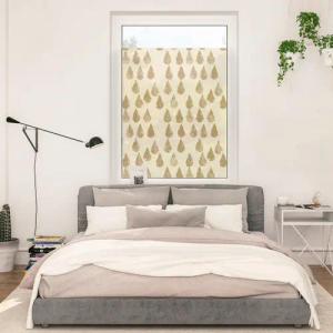 LICHTBLICK Fensterfolie Golden Drops Tropfen Golden Drops gold B/L: ca. 50x50 cm