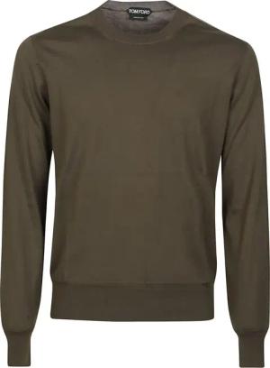 Tom Ford - Long Sleeve Sweater Green - Größe 52 - grün
