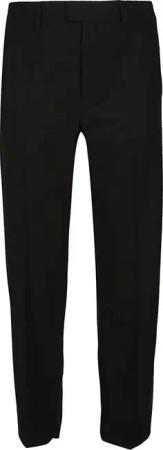 Off-White - Embroidered Slim Zip Pant Black - Größe 46 - schwarz