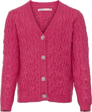 Kids ONLY Strickjacke Rikka 15267440 Rosa Regular Fit