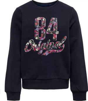 Kids ONLY Sweatshirt Lena 15271439 Dunkelblau Regular Fit