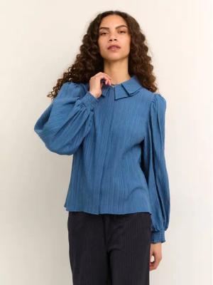 Karen by Simonsen Bluse Frosty 10104236 Blau Feminine Fit