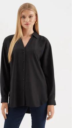 JDY Hemd 15292575 Schwarz Regular Fit
