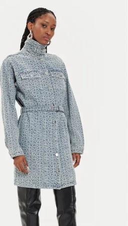 Gestuz Jeanskleid Nila 10908695 Blau Relaxed Fit
