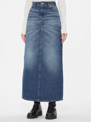 MAX&Co. Jeansrock Melissa Blau Regular Fit