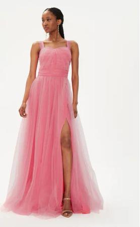 Fracomina Abendkleid FQ24SD3022W52901 Rosa Regular Fit