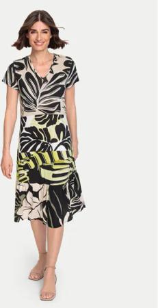 Olsen Sommerkleid 13001756 Bunt Regular Fit