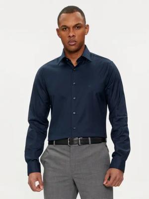 Michael Kors Hemd MD0DS01032 Dunkelblau Slim Fit