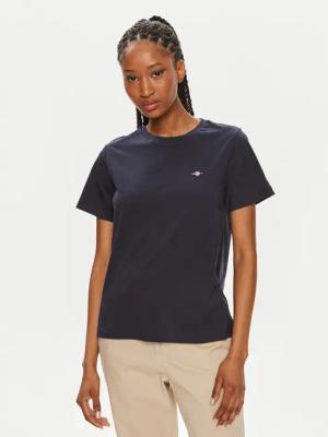Gant T-Shirt Shield 4200200 Dunkelblau Regular Fit
