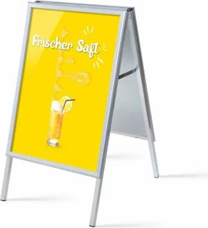 Showdown Displays Standregal A1- Komplett-Set - Frischer Saft Deutsch - Gelb/Schwarz, 1-tlg.
