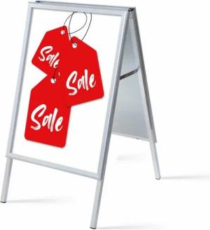 Showdown Displays Standregal A1 - Komplett-Set - Sale Englisch - Weiß/Rot, 1-tlg.
