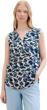 TOM TAILOR Blusentop mit stylischem All-Over Print