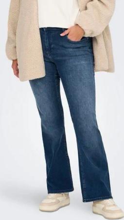 ONLY CARMAKOMA Bootcut-Jeans CARWILLY HW FLARED DNM TAI021 NOOS