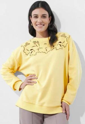Alba Moda Strickpullover Sweatshirt