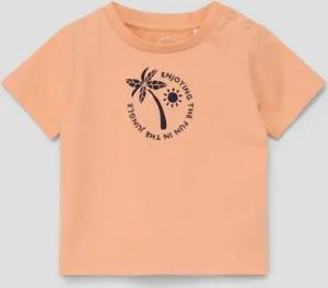 s.Oliver Kurzarmshirt T-Shirt mit Frontprint