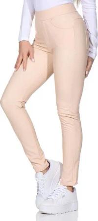 Aurela Damenmode Lederhose Kunstlederleggings für Damen leicht gefütterte Lederleggings mit Eingriff- und Gesäßtaschen, Thermofleece gefüttert