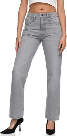 REPUBLIX Loose-fit-Jeans FAITH Damen Mid Waist Loose-fit Denim Jeans Basic