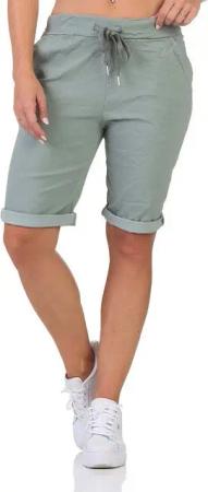 OriginalYou Chinoshorts Damenhose Kurze Damen Sommerhose Chino Shorts Schlupf Bermuda