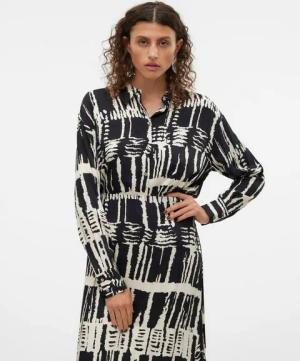 Vero Moda Langarmbluse VMCINDY CLEO (1-tlg) Plain/ohne Details