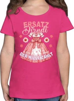 Shirtracer T-Shirt Ersatz Dirndl - Der Wille Zählt Mode für Oktoberfest Kinder Outfit