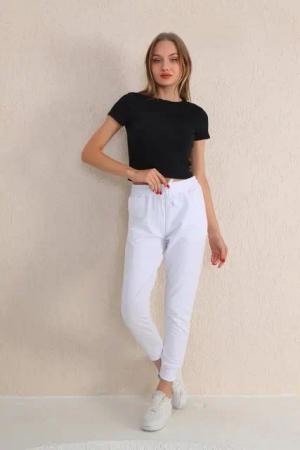 Bongual Loungehose Jogginghose mit Logostickerei, Relaxhose Basic