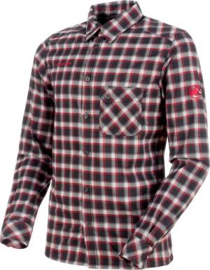 Mammut Outdoorhemd Belluno Tour Longsleeve Shirt Men PHANTOM-MAGMA