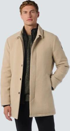 NO EXCESS Parka No Excess Jacke Long Fit mit abnehmbarer Front