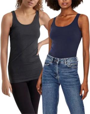 Vero Moda Tanktop (Set, 2er-Pack) Basic Shirt im Doppelpack