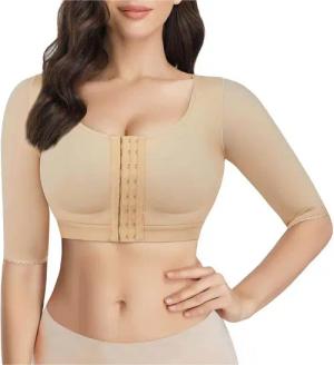 Refttenw Soft-BH Postoperative BHs für Damen,Figurformender BH mit Frontverschluss