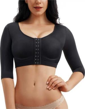 Refttenw Soft-BH Postoperative BHs für Damen,Figurformender BH mit Frontverschluss