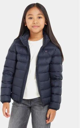 Tommy Hilfiger Daunenjacke Essential KS0KS00440 M Dunkelblau Regular Fit