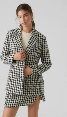 Vero Moda Sakko 10297492 Schwarz Regular Fit