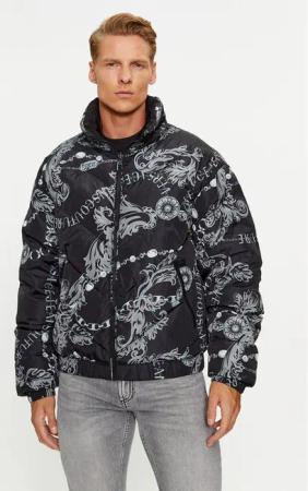 Versace Jeans Couture Daunenjacke 75GAUD04 Schwarz Regular Fit