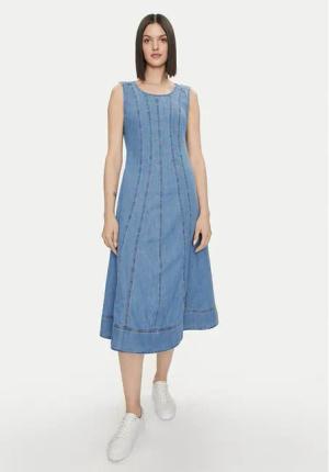 United Colors Of Benetton Jeanskleid 4SULDV087 Blau Regular Fit
