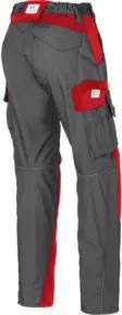 Kübler INNOVATIQ Damenhose anthrazit/mittelrot