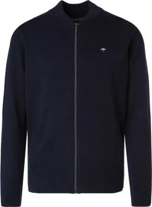 Fynch-Hatton Herren Cardigan blau unifarben