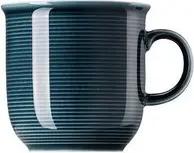Thomas Porzellan Becher Thomas Trend Colour Night Blue Becher mit Henkel groß 0,36 l, Porzellan