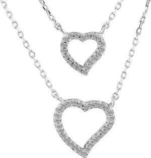 Schmuck-Elfe Collier Glossy Hearts Herzchen, 925 Sterling Silber