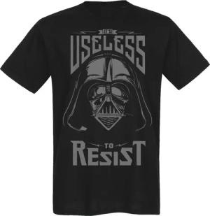 Star Wars Useless To Resist Herren T-Shirt schwarz