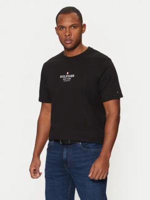 Tommy Hilfiger T-Shirt MW0MW38980 Schwarz Regular Fit