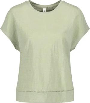 GERRY WEBER Kurzarmshirt Kurzarmshirt mit Lochstickerei